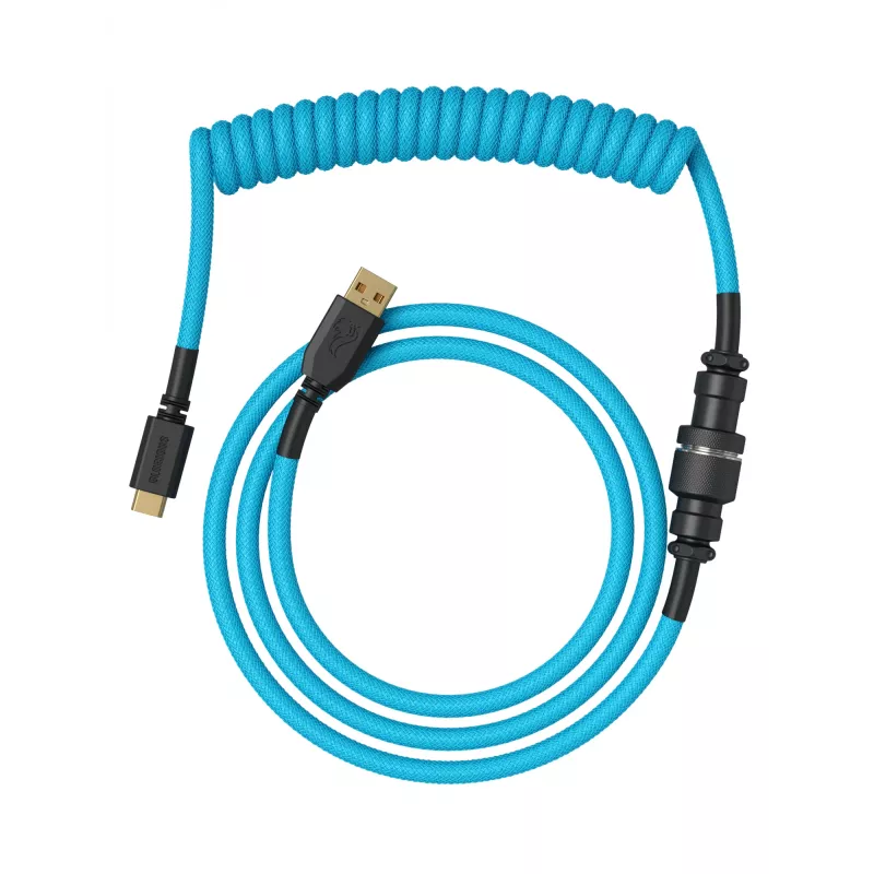 Glorious Gaming Coiled Blau 1,37 m
