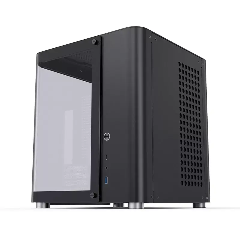 PC-Gehäuse Jonsbo TK-1 2.0 Mini Tower Schwarz
