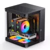 PC-Gehäuse Jonsbo TK-1 2.0 Mini Tower Schwarz
