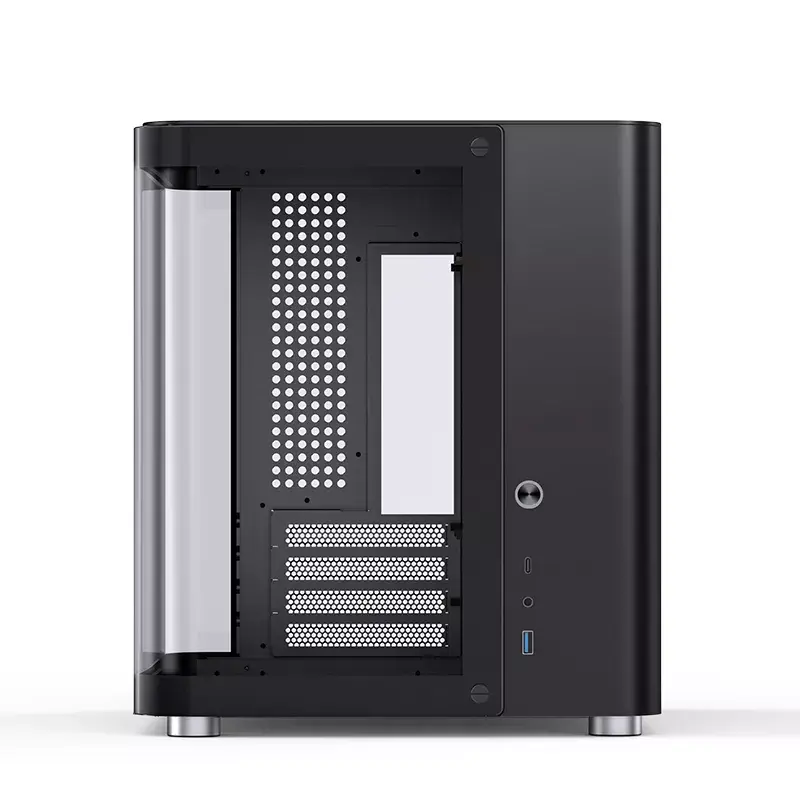 PC-Gehäuse Jonsbo TK-1 2.0 Mini Tower Schwarz