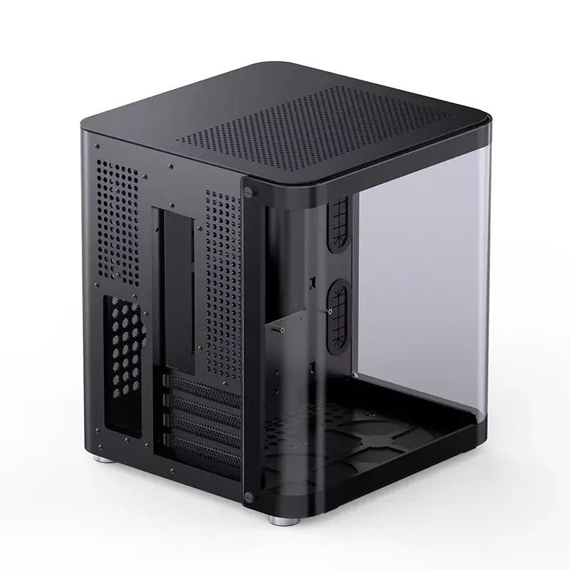 PC-Gehäuse Jonsbo TK-1 2.0 Mini Tower Schwarz