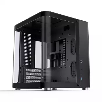 PC-Gehäuse Jonsbo TK-1 2.0 Mini Tower Schwarz