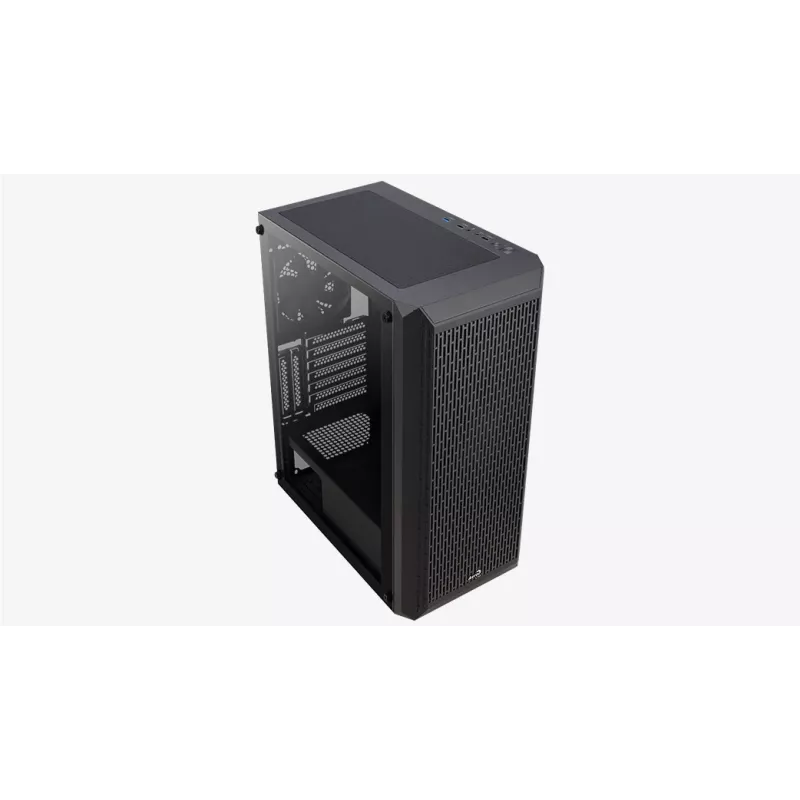 PC-Gehäuse Aerocool Beam-G-BK-V1 Mini Tower Schwarz
