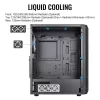 PC-Gehäuse Aerocool Beam-G-BK-V1 Mini Tower Schwarz