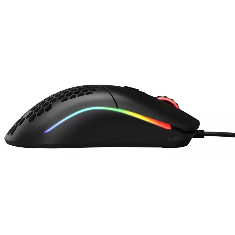 Glorious Gaming Glorious Model O- Maus Regular (Schwarz), Rechtshänder, Optisch, USB Typ-A, 3200 DPI, Schwarz