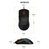 Glorious Gaming Glorious Model O- Maus Regular (Schwarz), Rechtshänder, Optisch, USB Typ-A, 3200 DPI, Schwarz
