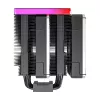Luftkühler Montech Metal DT24 Premium 12 cm 800-1950 U/min Schwarz