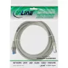 InLine Patchkabel S/FTP PiMF Cat.6A halogenfrei 500MHz grau 2m