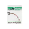 InLine SATA Stromadapterkabel 4-Pin Molex / 15-Pin SATA mit Verriegelung 0,15 m
