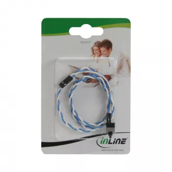 InLine Power Reset Button mit Kabel 30cm InLine 26648A