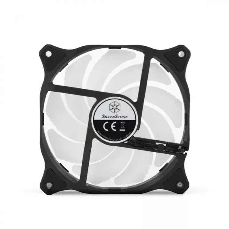 Lüfter Silverstone Air Blazer 120R 12 cm Schwarz Transparent Hydraulisches Lager