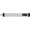 Power Extension Brennenstuhl 1391030601 3m 6 AC Outlets Indoor Schwarz Silver