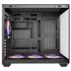 PC-Gehäuse Antec CX800 Midi Tower Schwarz, Holzoptik