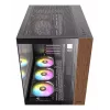 PC-Gehäuse Antec CX800 Midi Tower Schwarz, Holzoptik