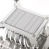 Luftkühler Silverstone XE04-2066 Schwarz Silver 6.8 mmH2O Dual ball bearing