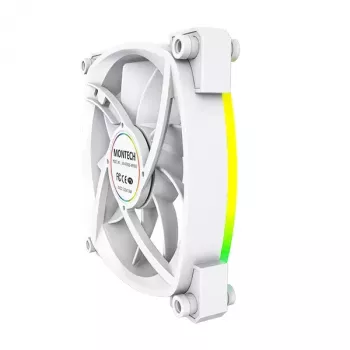 Lüftermodul Montech AX120 PWM 120mm 12V 3-pin 4-pin Weiß