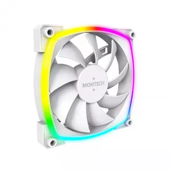 Lüftermodul Montech AX120 PWM 120mm 12V 3-pin 4-pin Weiß