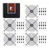 Lüftergitter Noctua NA-FG1-9 SX5 Stahl 9,2 cm 5 Stk.