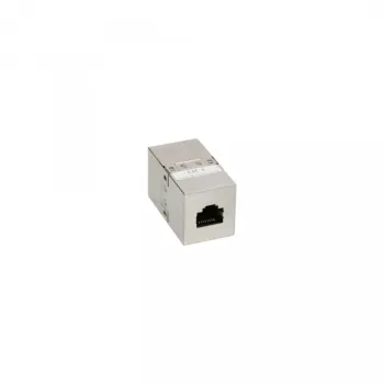 InLine Cat.6 Adapter, voll geschirmtes Metall, 2x RJ45-Buchse/Buchse, direkt