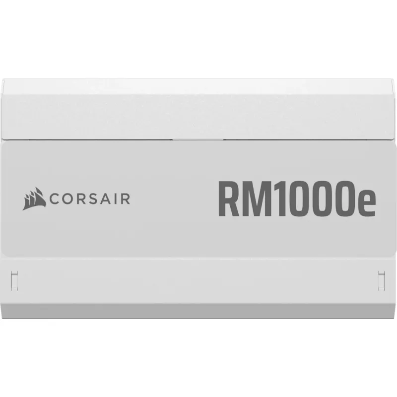 Netzteil CORSAIR RMe Series RM1000e — 1000 W, ATX 3.1, 80 PLUS Gold, vollmodular, weiß, 120-mm-Lüfter
