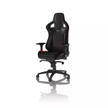 PC-Gaming-Stuhl noblechairs EPIC gepolsterte Sitzfläche Schwarz Rot 120 kg