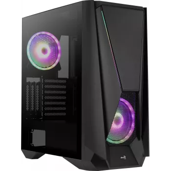 Aerocool Visor Midi Tower Schwarz