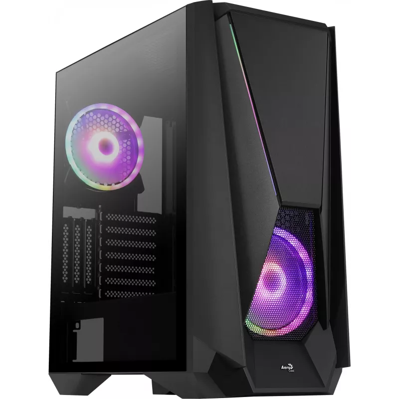 Aerocool Visor Midi Tower Schwarz