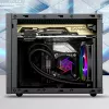 Flüssigkeitskühlungsset Silverstone VIDA 120 schlank 12 cm Schwarz 300-1800 RPM