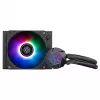 Flüssigkeitskühlungsset Silverstone VIDA 120 schlank 12 cm Schwarz 300-1800 RPM