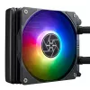 Flüssigkeitskühlungsset Silverstone VIDA 120 schlank 12 cm Schwarz 300-1800 RPM