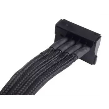 Kabel Silverstone SST-PP07-BTSB 0,3 m Molex 4-polig auf 4x SATA