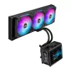 All-in-One-Flüssigkeitskühler ASUS ROG Ryuo IV SLC 360 ARGB – 120-mm-Lüfter, 360-mm-Radiator, schwarz
