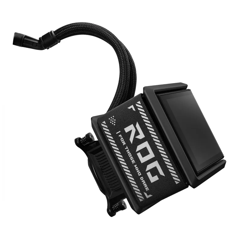 All-in-One-Flüssigkeitskühler ASUS ROG Ryuo IV SLC 360 ARGB – 120-mm-Lüfter, 360-mm-Radiator, schwarz