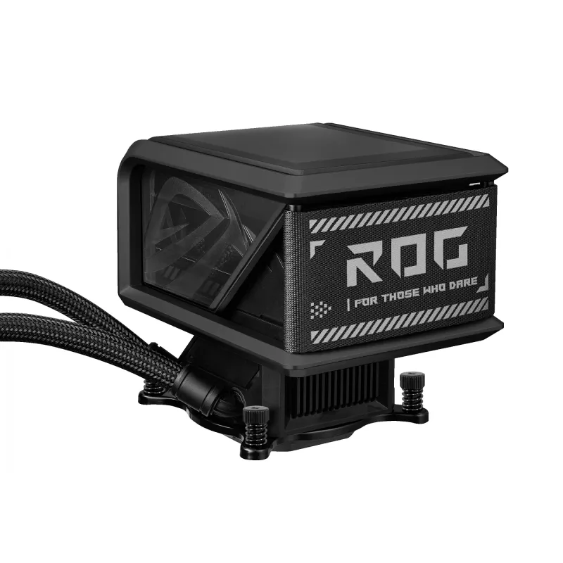 All-in-One-Flüssigkeitskühler ASUS ROG Ryuo IV SLC 360 ARGB – 120-mm-Lüfter, 360-mm-Radiator, schwarz