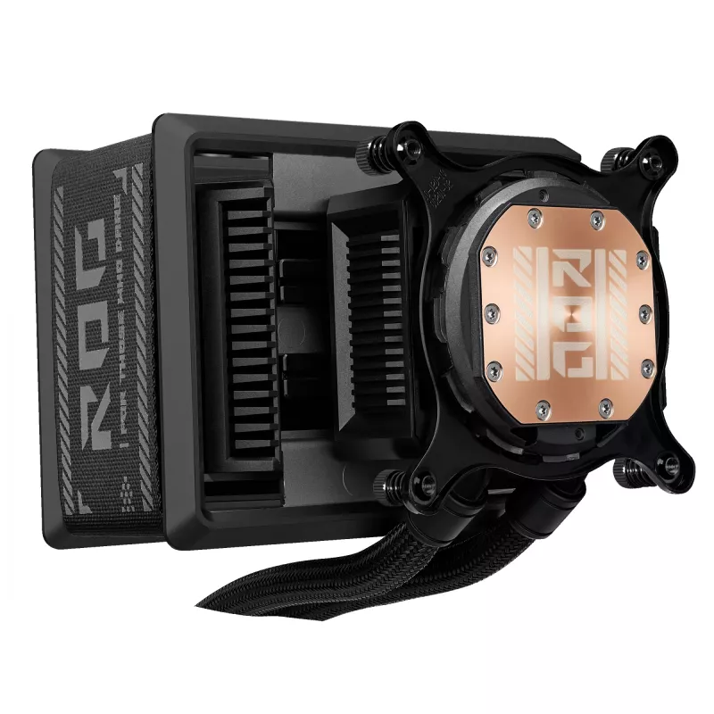 All-in-One-Flüssigkeitskühler ASUS ROG Ryuo IV SLC 360 ARGB – 120-mm-Lüfter, 360-mm-Radiator, schwarz