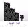 All-in-One-Flüssigkeitskühler NZXT Kraken Plus 360 12 cm Schwarz Fluid Dynamic Bearing