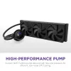 All-in-One-Flüssigkeitskühler NZXT Kraken Plus 360 12 cm Schwarz Fluid Dynamic Bearing