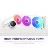 All-in-One-Flüssigkeitskühler NZXT Kraken Plus 360 RGB Weiß 500–2400 U/min