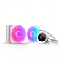 All-in-one-Flüssigkeits-CPU-Kühler NZXT Kraken Plus RGB 240 — 120-mm-Lüfter, FDB-Lager, weiß