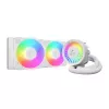 All-in-One-Flüssig-CPU-Kühler Arctic Liquid Freezer III Pro 240 A-RGB – 240 mm, 120-mm-Lüfter, Weiß, LGA1700/AM4/AM5-kompatibel