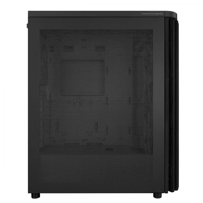 PC-Gehäuse ASUS 90DC00M0-B39040, ATX-Unterstützung, Schwarz, Front 2×160mm Lüfter, Rückseite 1×120mm, 2×3,5-Zoll- + 2×2,5-Zoll-Schächte, 2×USB 3.2 GEN1