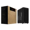 PC-Gehäuse ASUS 90DC00M0-B39040, ATX-Unterstützung, Schwarz, Front 2×160mm Lüfter, Rückseite 1×120mm, 2×3,5-Zoll- + 2×2,5-Zoll-Schächte, 2×USB 3.2 GEN1