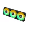 All-in-One-Flüssigkeitskühler ASUS TUF Gaming LC III 360 ARGB LCD — 360-mm-Radiator, 3x 120-mm-Lüfter, Sockel AM5/AM4/LGA1700/LGA1200, Schwarz