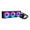 All-in-One-Flüssigkeitskühler ASUS TUF Gaming LC III 360 ARGB LCD — 360-mm-Radiator, 3x 120-mm-Lüfter, Sockel AM5/AM4/LGA1700/LGA1200, Schwarz