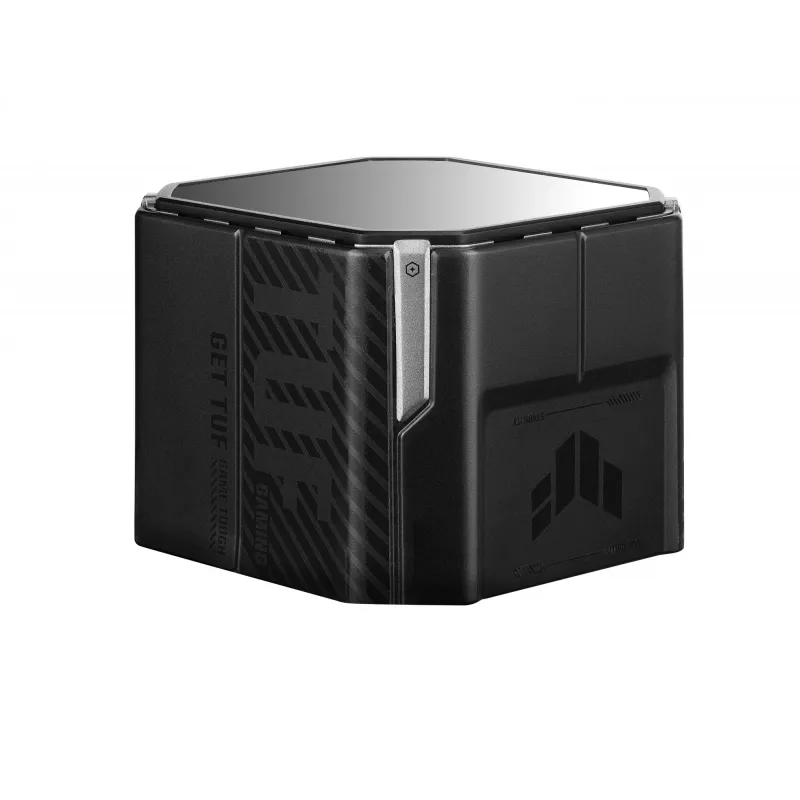 All-in-One-Flüssigkeitskühler ASUS TUF Gaming LC III 360 ARGB LCD — 360-mm-Radiator, 3x 120-mm-Lüfter, Sockel AM5/AM4/LGA1700/LGA1200, Schwarz