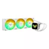 All-in-One-Flüssigkeitskühler ASUS TUF Gaming LC III 360 ARGB White Edition – 360 mm, 120-mm-Lüfter, Unterstützung für LGA1700/1200, AM4/AM5