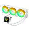 All-in-One-Flüssigkeitskühler ASUS TUF Gaming LC III 360 ARGB White Edition – 360 mm, 120-mm-Lüfter, Unterstützung für LGA1700/1200, AM4/AM5