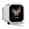 All-in-One-Flüssigkeitskühler ASUS TUF Gaming LC III 360 ARGB LCD White Edition – 360-mm-Radiator, 3 × 120-mm-PWM-Lüfter, LCD-Anzeige, Weiß