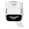 All-in-One-Flüssigkeitskühler ASUS TUF Gaming LC III 360 ARGB LCD White Edition – 360-mm-Radiator, 3 × 120-mm-PWM-Lüfter, LCD-Anzeige, Weiß