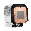 All-in-One-Flüssigkeitskühler ASUS TUF Gaming LC III 360 ARGB LCD White Edition – 360-mm-Radiator, 3 × 120-mm-PWM-Lüfter, LCD-Anzeige, Weiß